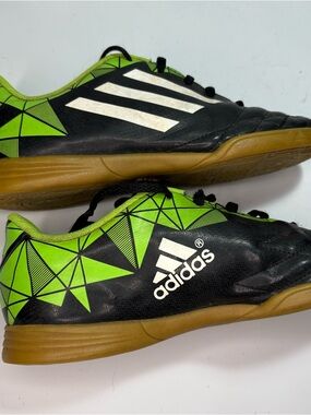 adidas Neon Green Knit Sockliner Shoe Interior size 4.5